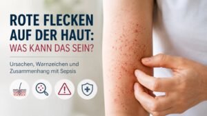 Rote Flecken auf der Haut: Was kann das sein?